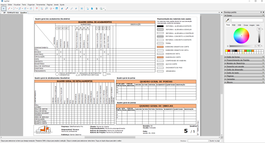 Detalhamento de projeto